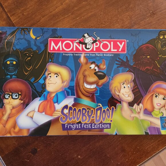 Parker Brothers Other - Monopoly Scooby-Doo! Fright Fest Edition Board Game Complete
